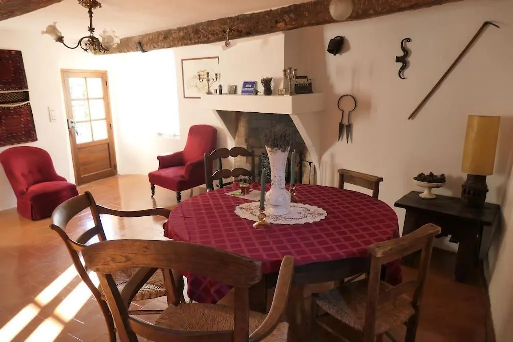 Le Baguier, Maison De Caractere Dans Hameau Typique Provencal Seillans France